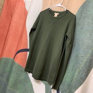 Sweet Romeo green sweater, size M